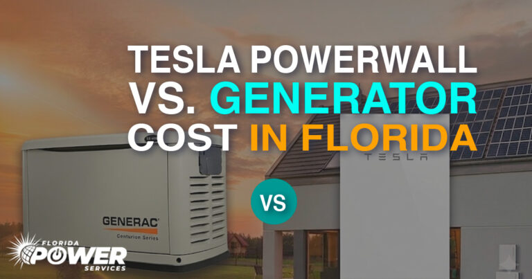 Tesla Powerwall vs. Generator Cost in Florida